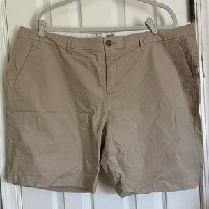 Classic flat front twill shorts